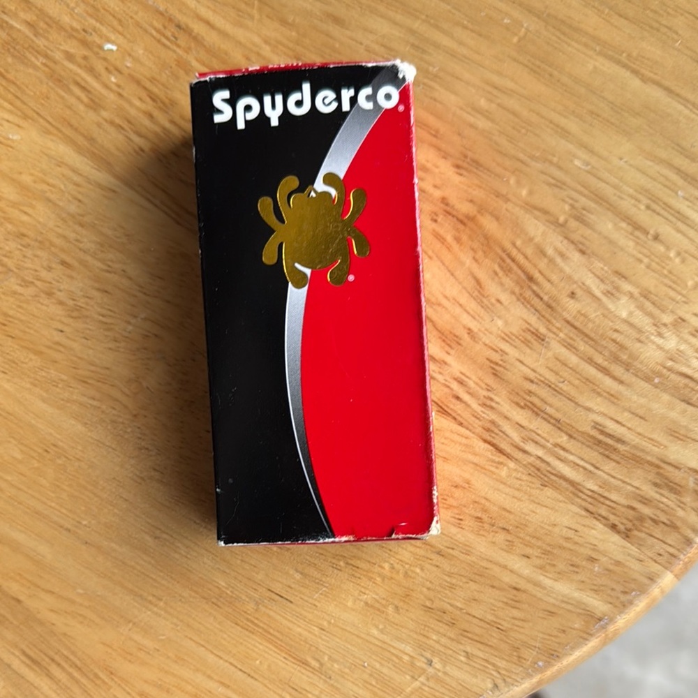 Spyderco dog tag knife